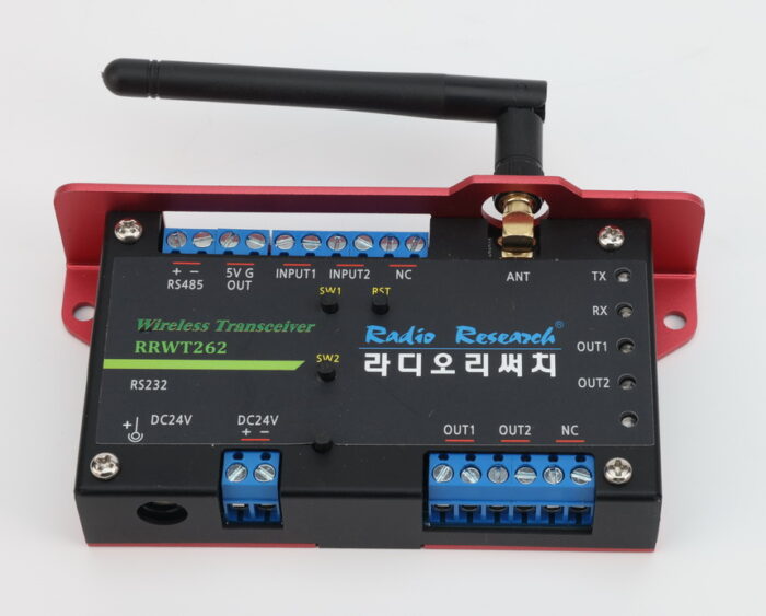 케이스가 있는 인증받은 양방향 무선모뎀 262MHz(RRWT262)아답타포함 - 이미지 3